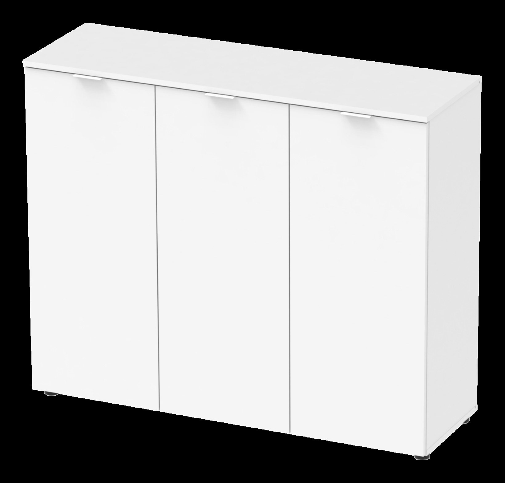 Комод Doros Рон 6 3 фасада 120х38х100 (41515999)  Белый 