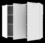 Комод Doros Рон 6 3 фасада 120х38х100 (41515999) Белый Комод Doros Рон 6 3 фасада 120х38х100 (41515999) Белый