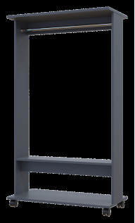 Гардеробная стойка Д2  Doros 85х41.6х150 (41510110) Графит
