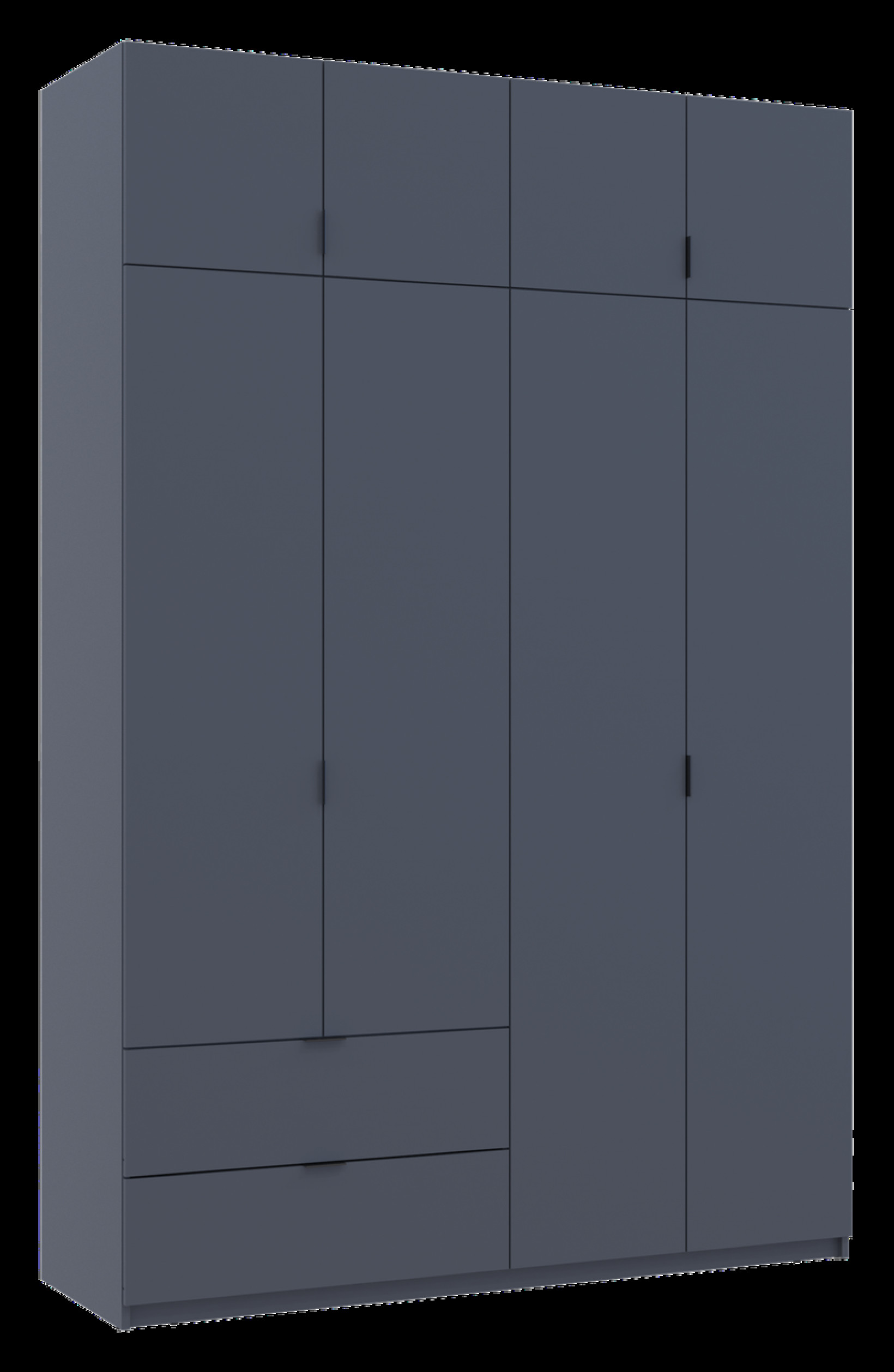 Шкаф для одежды Doros Лукас 160х50х240 (80736287)  Графит 
