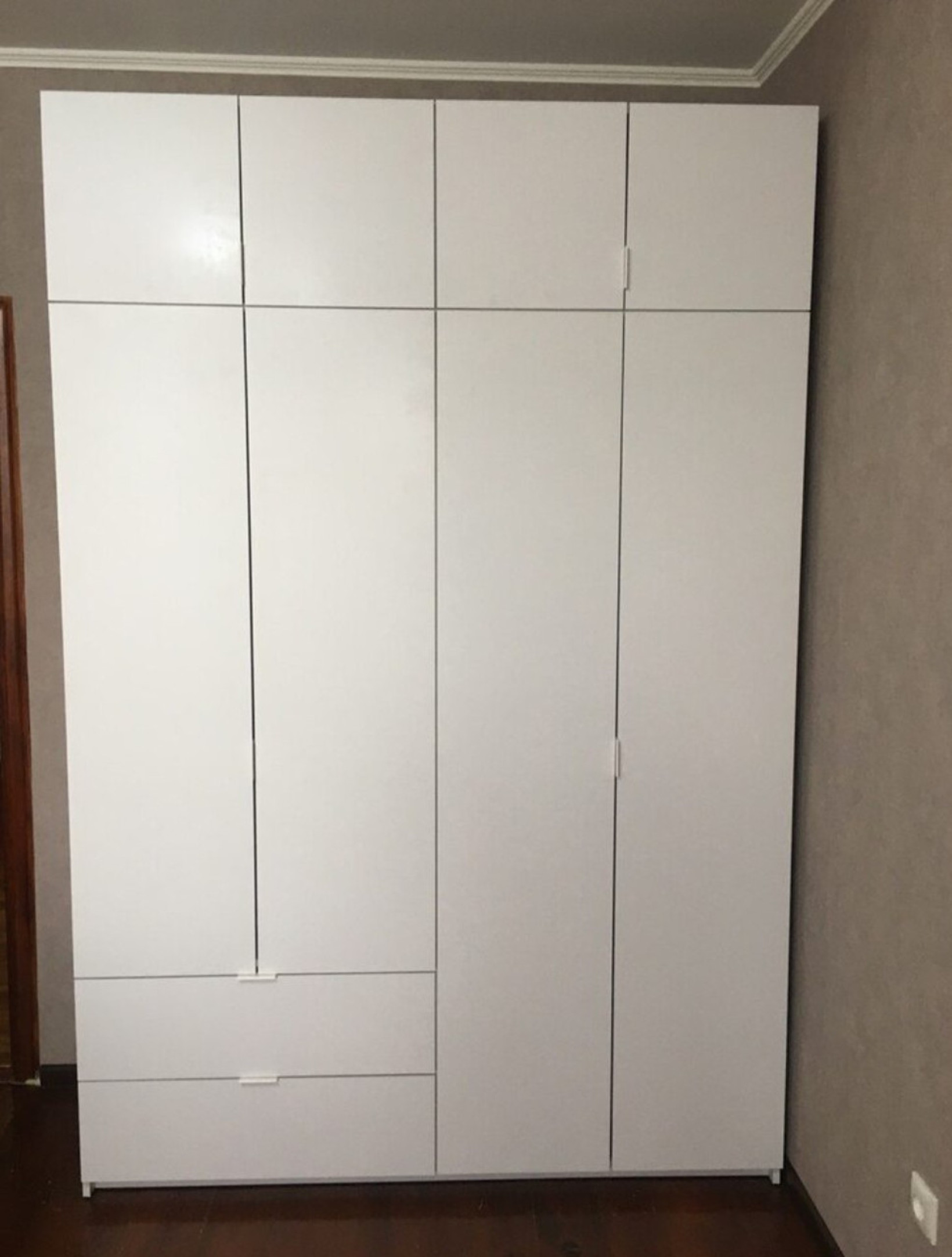 Шкаф для одежды Doros Лукас 160х50х240 (80737067) Белый