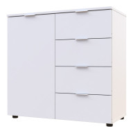 Комод Doros Рон 1 1 фасад 4 шухляды 80х38х81 (41516005) Белый Комод Doros Рон 1 1 фасад 4 шухляды 80х38х81 (41516005) Белый