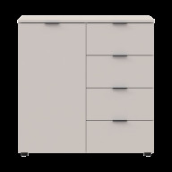 Комод Doros Рон 1 1 фасад 4 шухляды 80х38х81 (41516043) Кашемир
