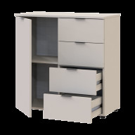 Комод Doros Рон 1 1 фасад 4 шухляды 80х38х81 (41516043) Кашемир