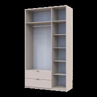 Шкаф для одежды Лукас  3 ДСП 135х50х240 (80737802) Кашемир