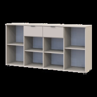 Комод Doros Рон 7 4 фасади 2 шухляди 160х38х81 (41516049) Кашемир