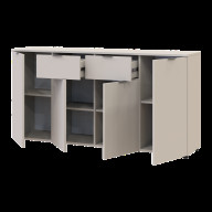 Комод Doros Рон 7 4 фасади 2 шухляди 160х38х81 (41516049) Кашемир