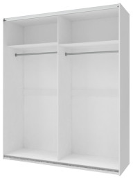 Шкаф купе Doros L-Caiser 2 ДСП 180х60х213 (42004001) Белый со вставками Клондайк Шкаф купе Doros L-Caiser 2 ДСП 180х60х213 (42004001) Белый со вставками Клондайк