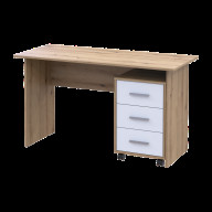 Офисный стол Doros Т3 ДСП 120х68х78 (41901064) Дуб Эвок/Белый Офисный стол Doros Т3 ДСП 120х68х78 (41901064) Дуб Эвок/Белый