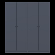 Комплект Doros Промо с полками 2+2 ДСП 180х48х204 (44900289)  Графит 
