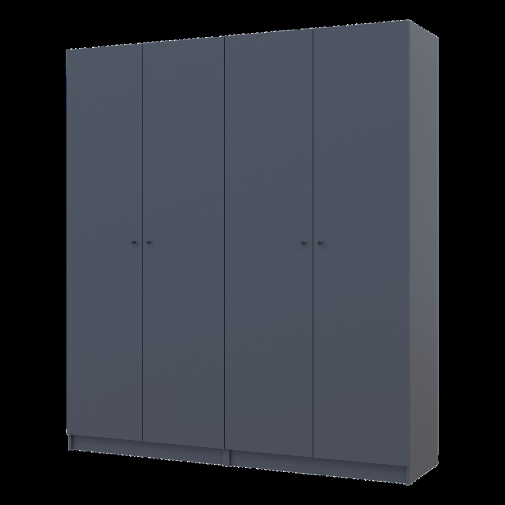 Комплект Doros Промо с полками 2+2 ДСП 180х48х204 (44900289)  Графит 