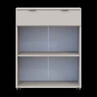 Комод Doros Рон 2 2 фасады 1 шухляда 80х38х100 (41516044) Кашемир