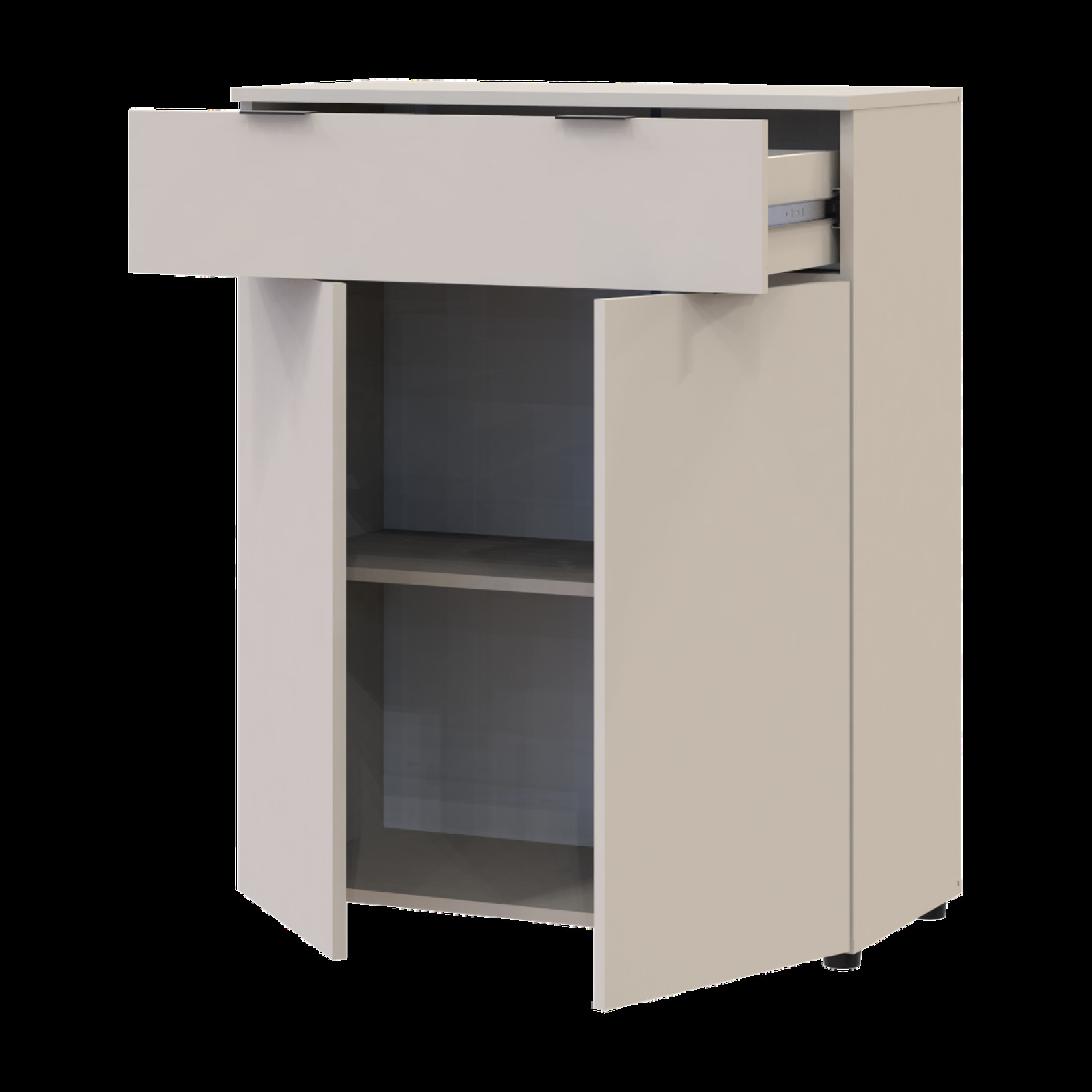 Комод Doros Рон 2 2 фасады 1 шухляда 80х38х100 (41516044) Кашемир