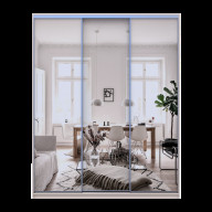 Шкаф купе Doros Сити Лайт 3 Зеркала 180х60х225 (80736374) Кашемир Шкаф купе Doros Сити Лайт 3 Зеркала 180х60х225 (80736374) Кашемир