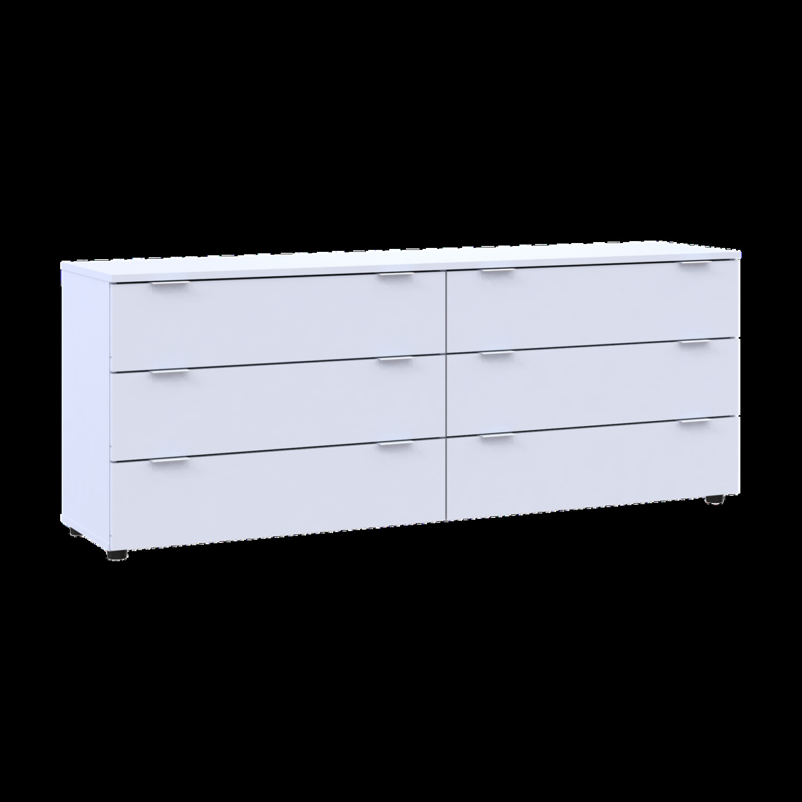 Комод Doros Рон 9 на 6 Ящичков 160х38х62 (41516175) Белый