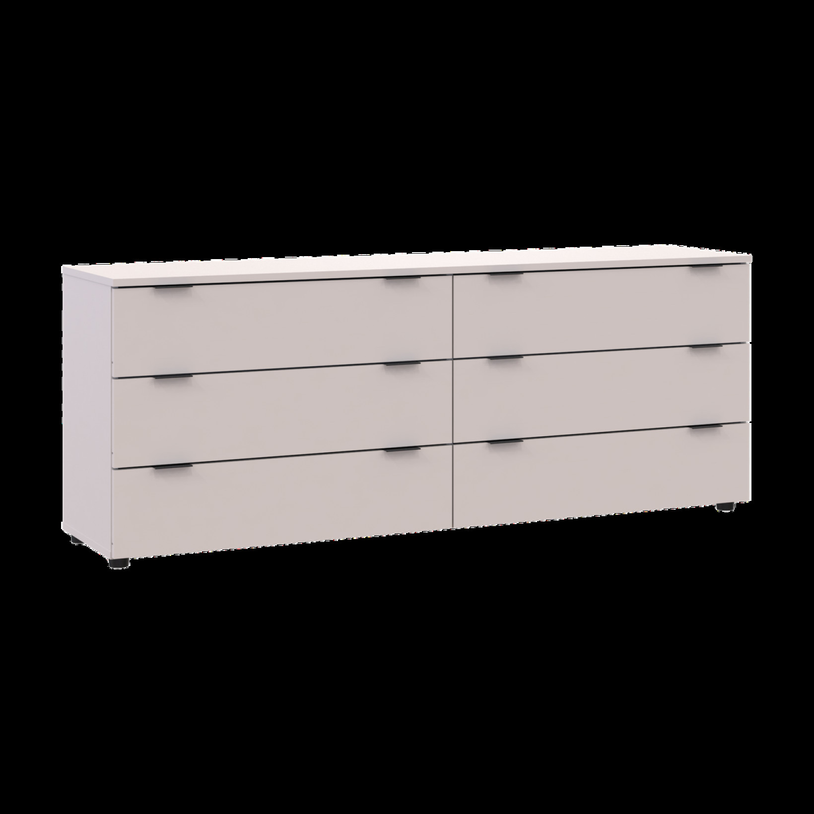Комод Doros Рон 9 на 6 ящичков 160х38х62 (41516174) Кашемир
